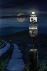 Solar LED Station Light